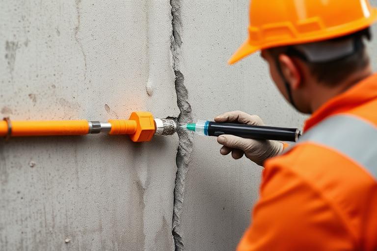 Riss­verpressung & Mauer­werk – Leistung im Bereich Bautenschutz & Kellerabdichtung