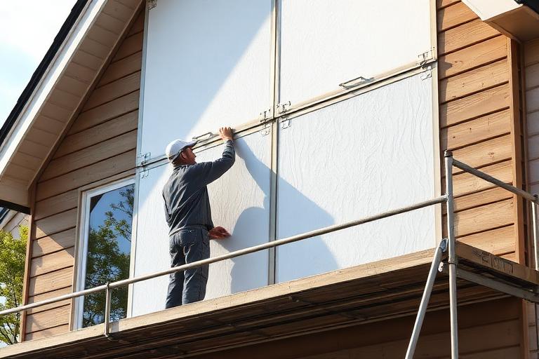 Fassaden­verkleidung & WDVS – Leistung im Bereich Dachdecker & Fassadenbau