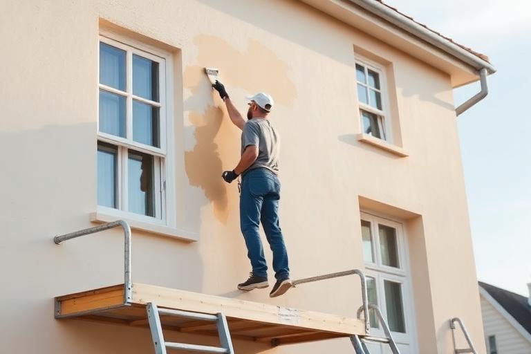 Fassaden­anstrich – Leistung im Bereich Maler- & Lackiererbetrieb